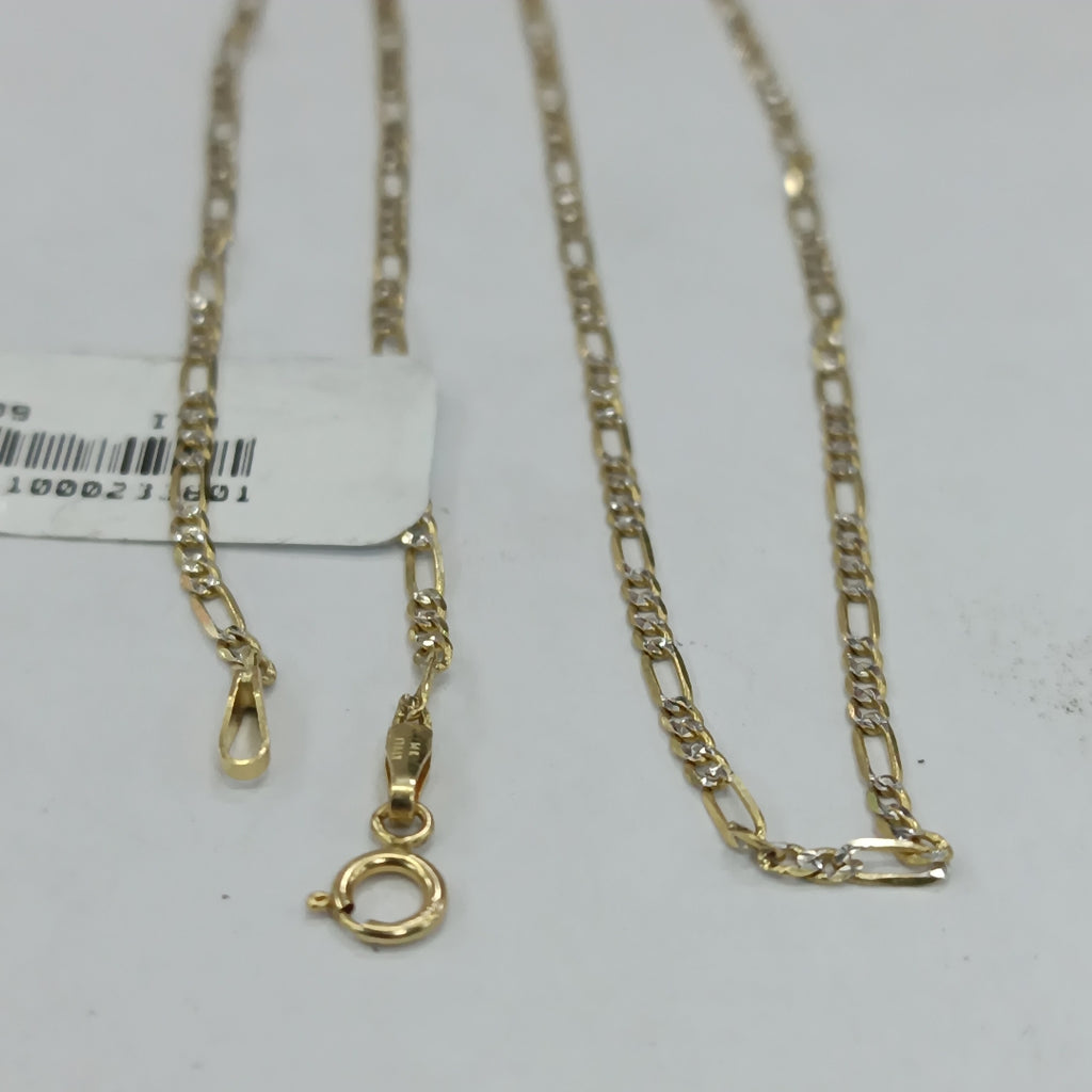 CADENAS CARTIER 3 1 DIAMANTADA ORO 14K 3.5 (NUEVO)