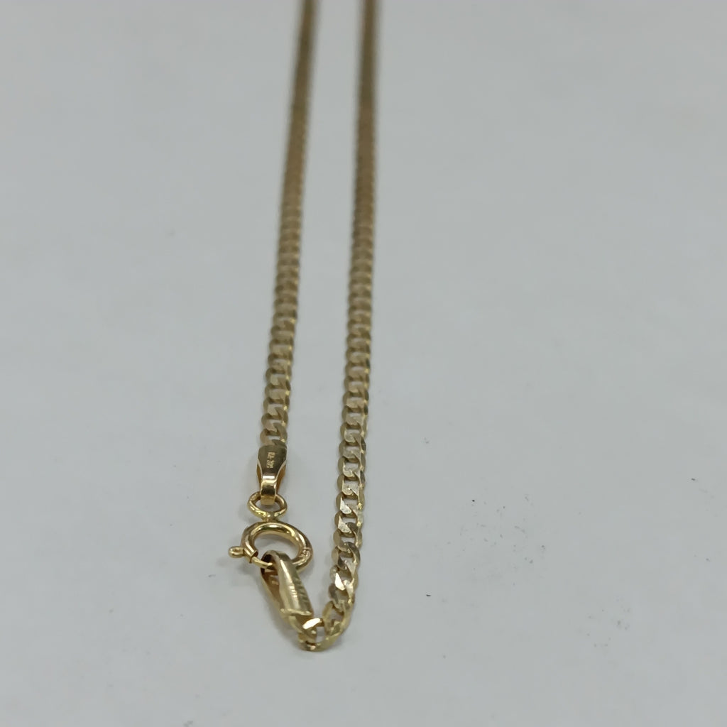 CADENAS BARBADA AMARILLA ORO 10K 2.7 (NUEVO)