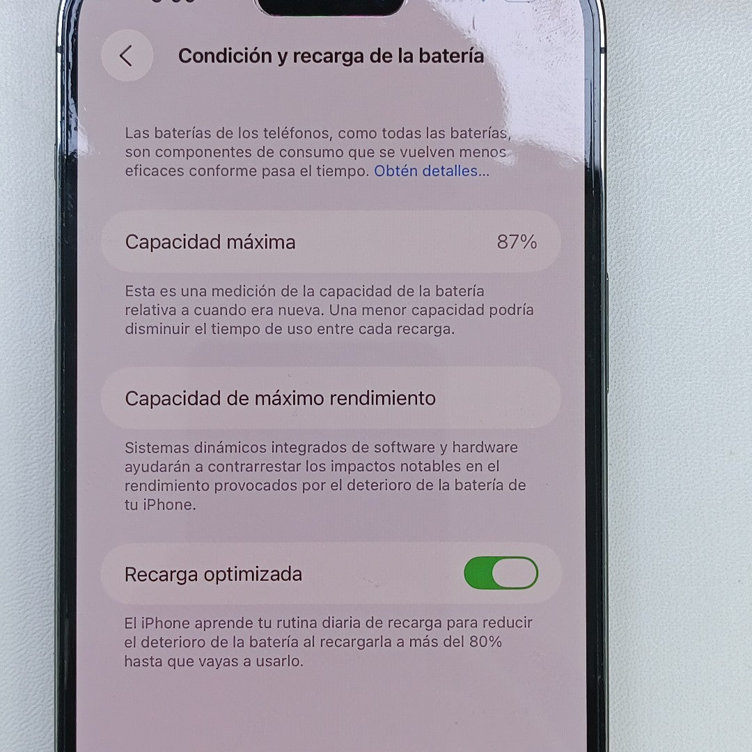 CELULAR APPLE IPHONE 14 PRO MAX A2893 128 GB 6 GB RAM (SEMINUEVO)