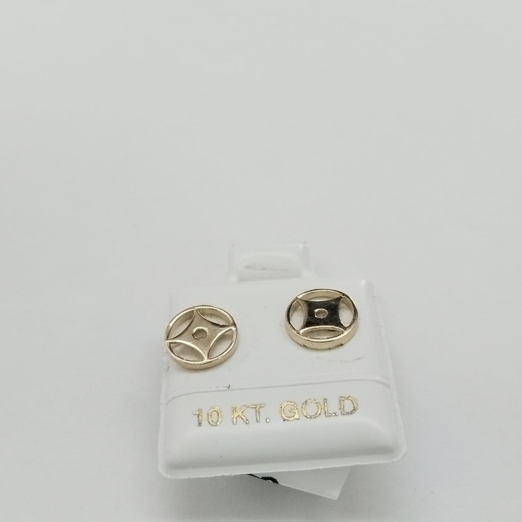 BROQUELES ORO 10K 1 (NUEVO)