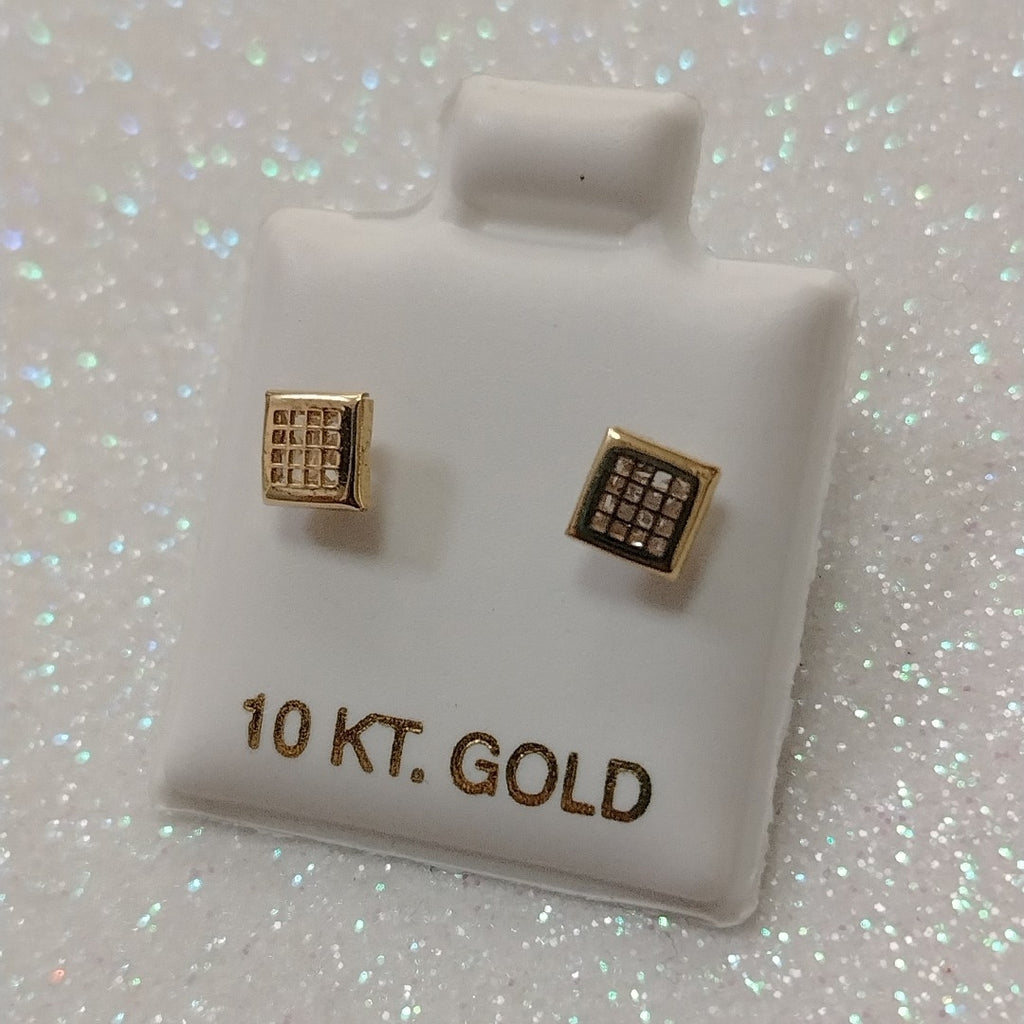 BROQUELES ORO 10K 1 (NUEVO)