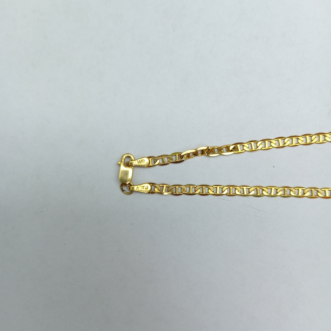 CADENA ORO 14 K 4.9 GRMS (SEMINUEVO)