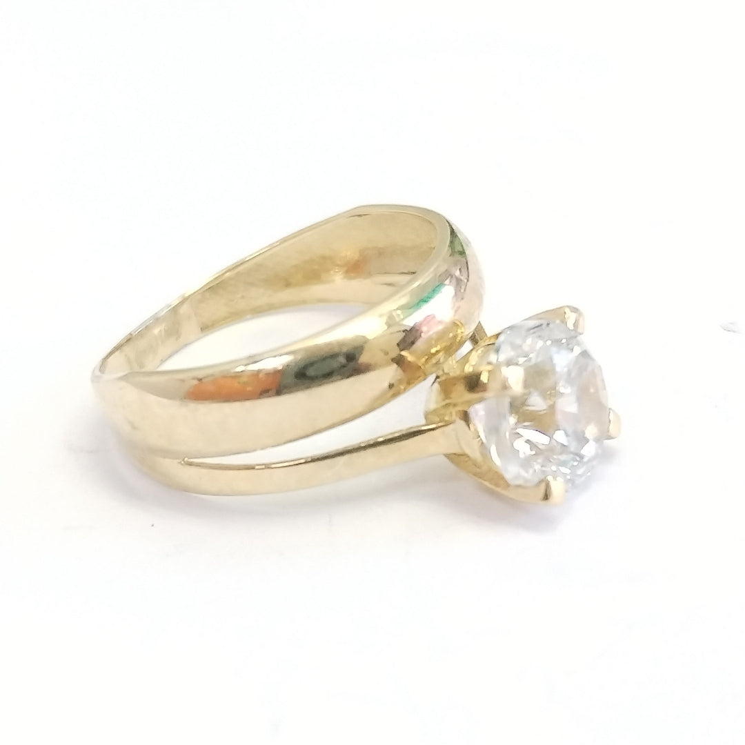 SOLITARIOS ORO 10K 2.7 (NUEVO)