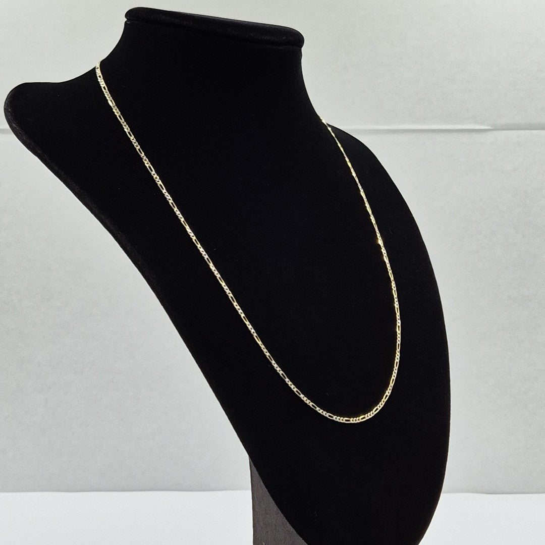 CADENAS CARTIER 3 1 DIAMANTADA ORO 14K 3.3 (NUEVO)