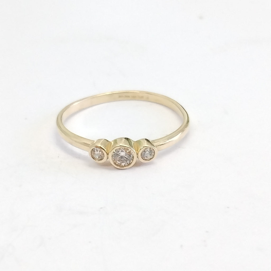 ANILLOS DAMA ORO 14K 1.5 (NUEVO)