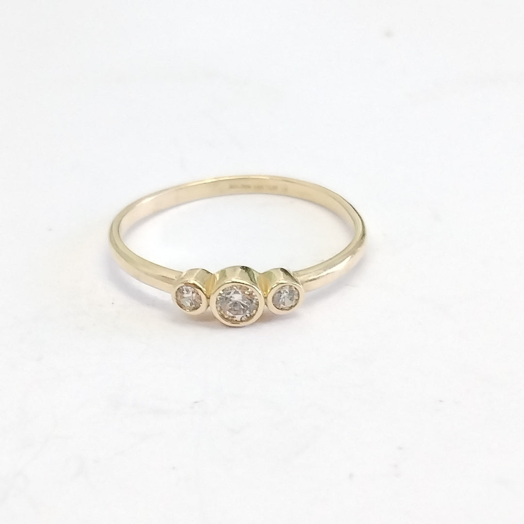 ANILLOS DAMA ORO 14K 1.5 (NUEVO)