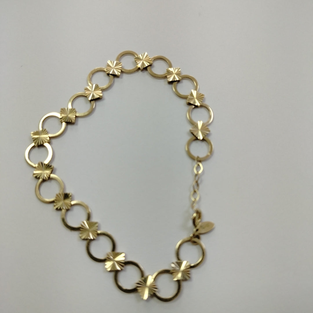 PULSERAS DAMA ORO 14K 3.6 (NUEVO)