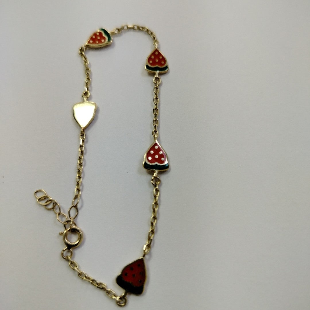 PULSERAS DAMA ORO 14K 3 (NUEVO)