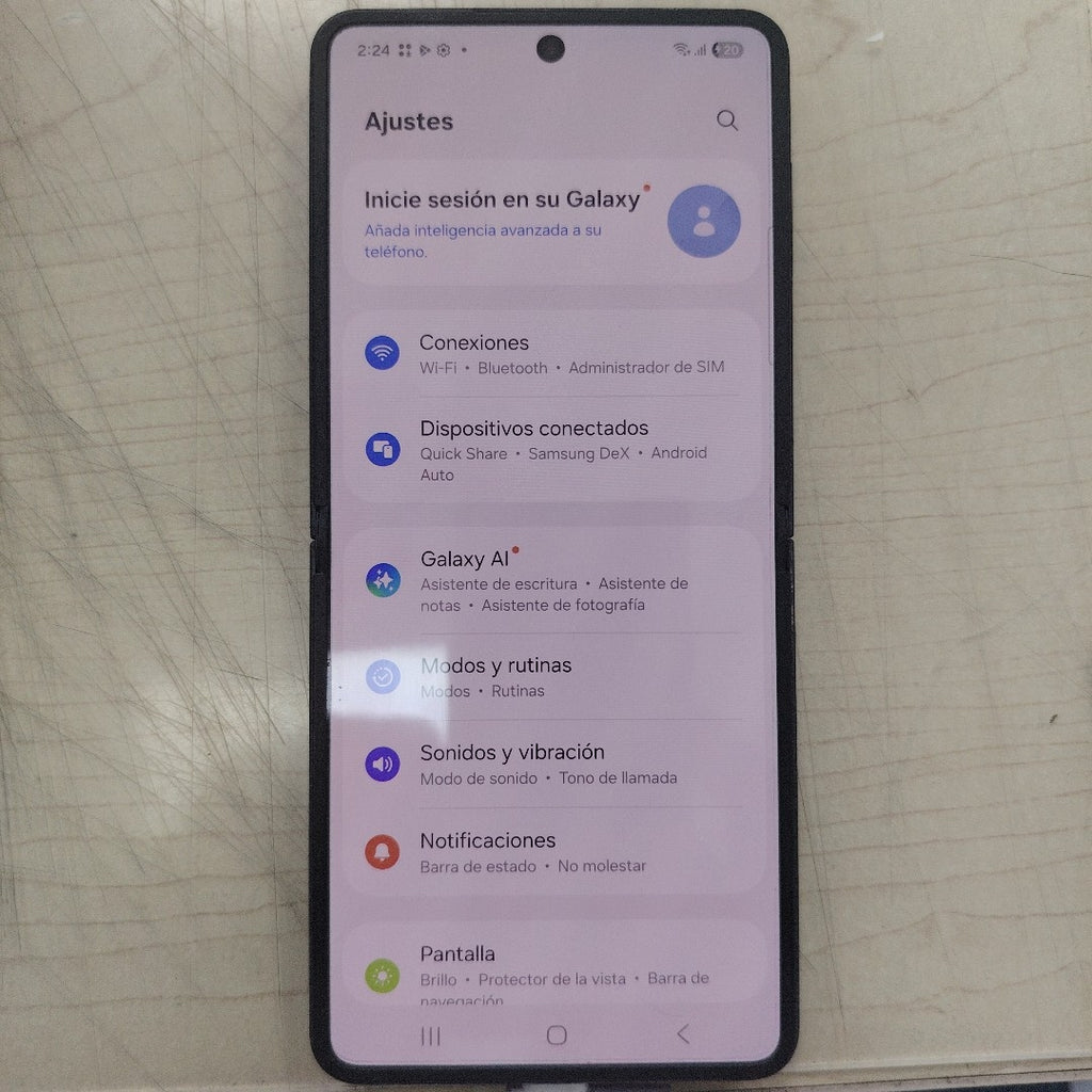 CELULAR SAMSUNG GALAXY Z FLIP 7 SM-F766B (2025) 512 GB 12 GB RAM (SEMINUEVO)