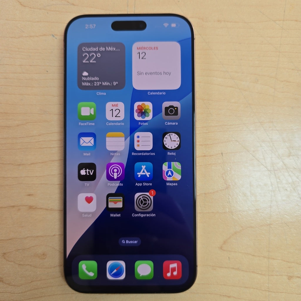 CELULAR APPLE IPHONE 16 PRO MAX A3295 (2024) 512 GB 8 GB RAM (SEMINUEVO)