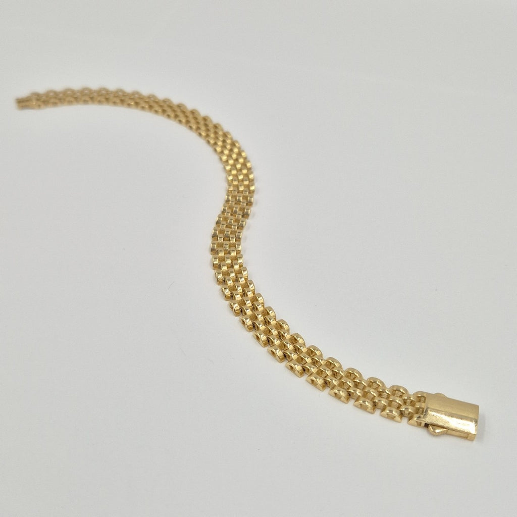 PULSERAS CABALLERO ORO 14K 18.7 (NUEVO)