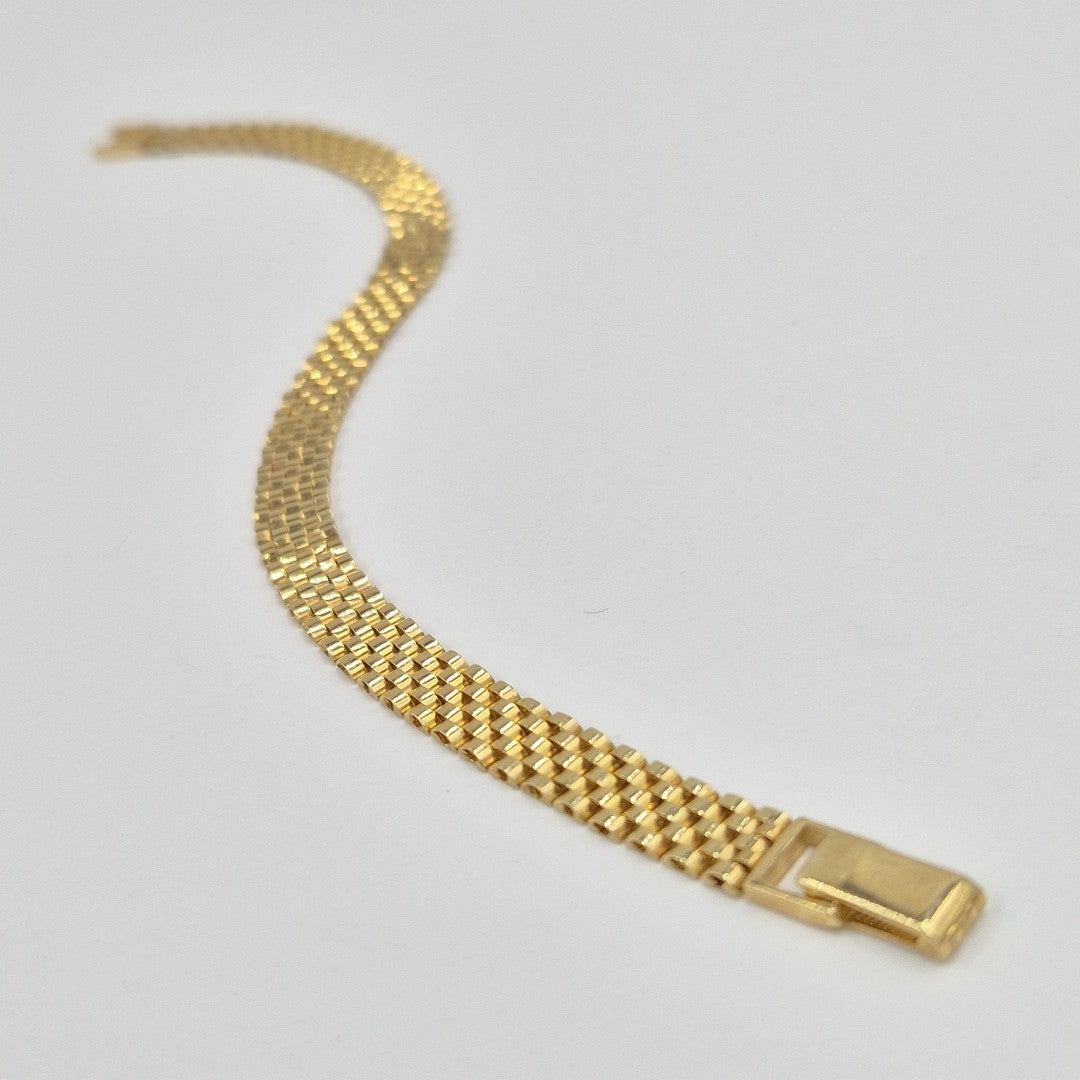 PULSERAS CABALLERO ORO 14K 11 (NUEVO)