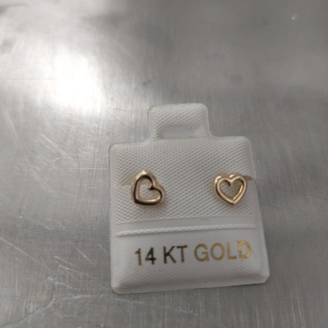 BROQUELES ORO 14K 1 (NUEVO)