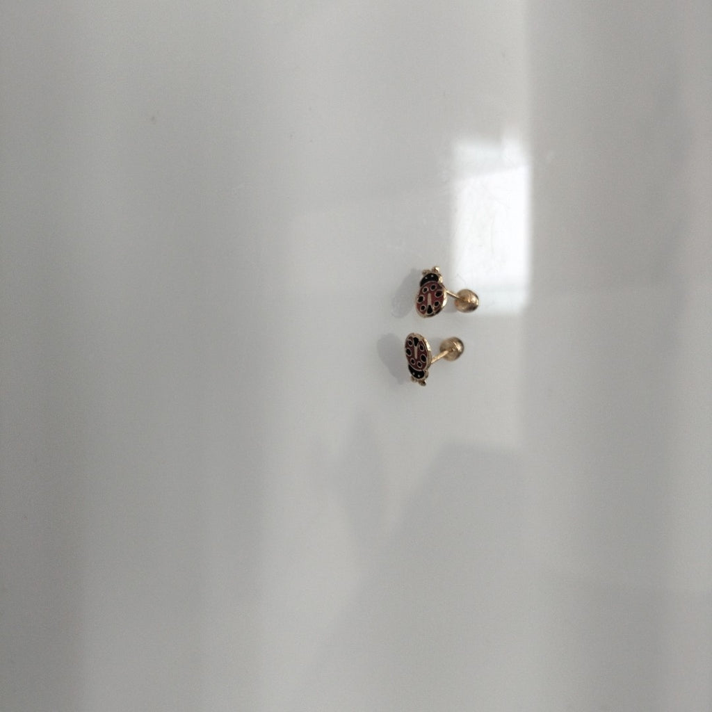 BROQUELES ORO 14K 1 (NUEVO)