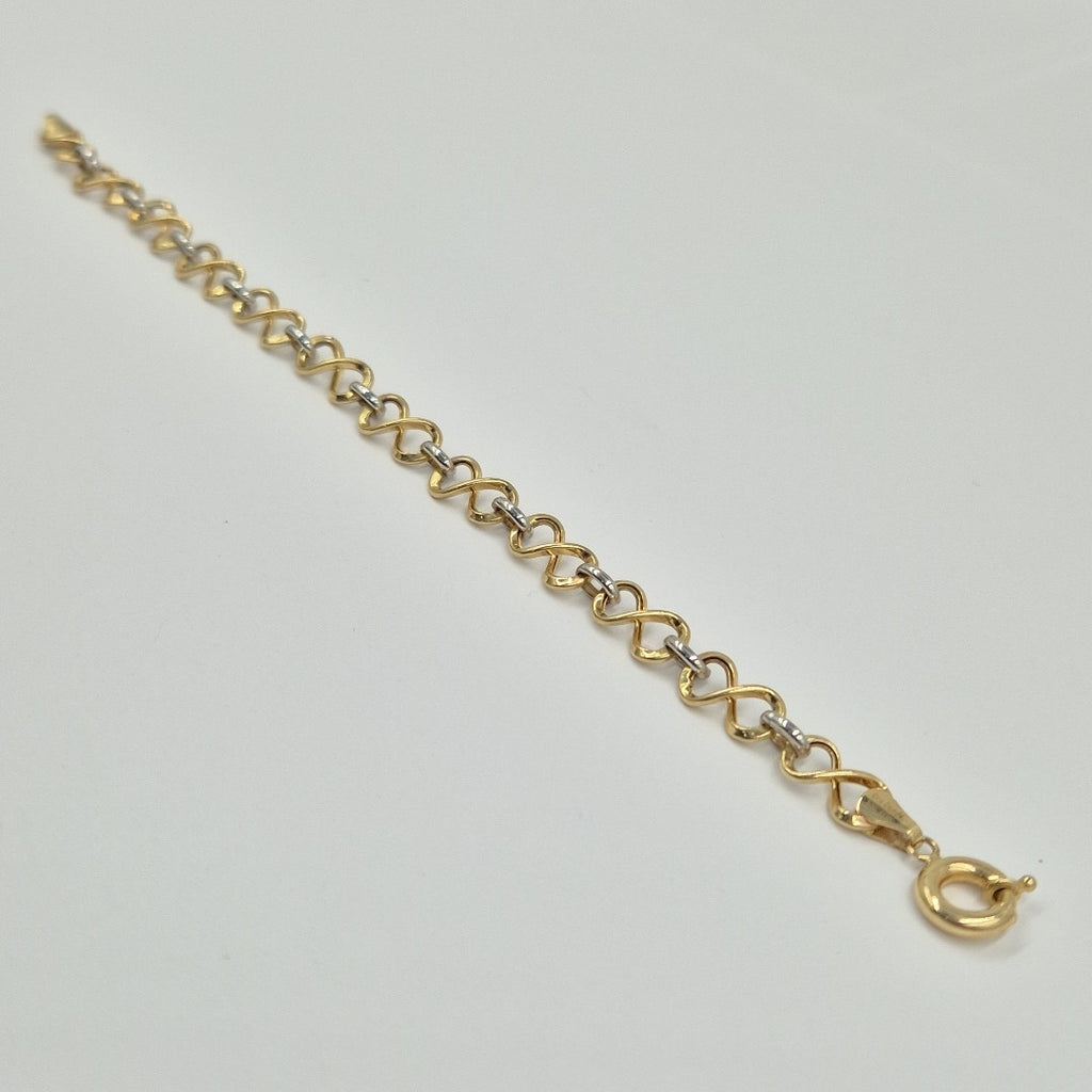 PULSERAS DAMA ORO 14K 4.3 (NUEVO)