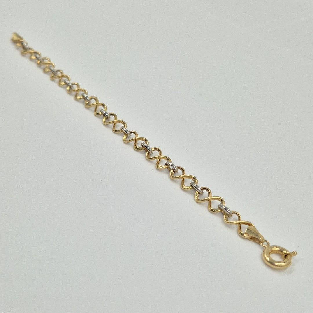 PULSERAS DAMA ORO 14K 4.3 (NUEVO)