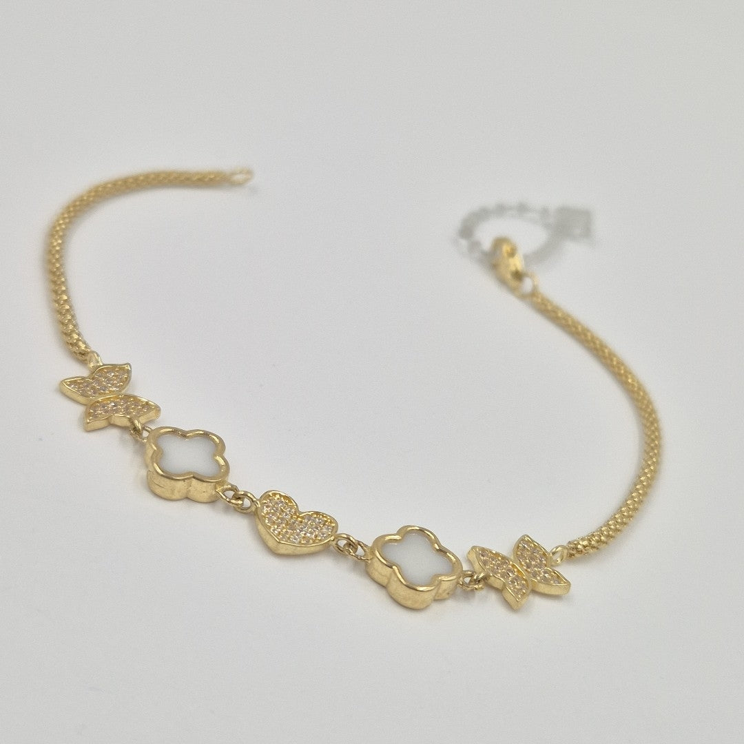 PULSERAS DAMA ORO 14K 4 (NUEVO)