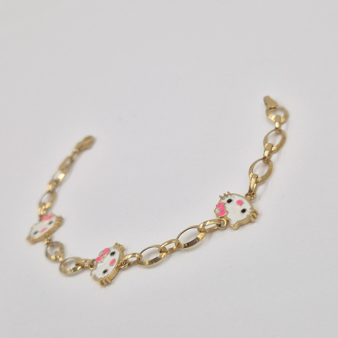 PULSERAS DAMA ORO 14K 4.7 (NUEVO)
