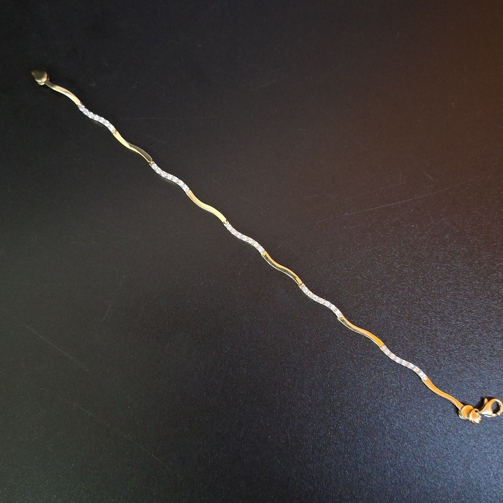 PULSERAS DAMA ORO 14K 3.6 (NUEVO)