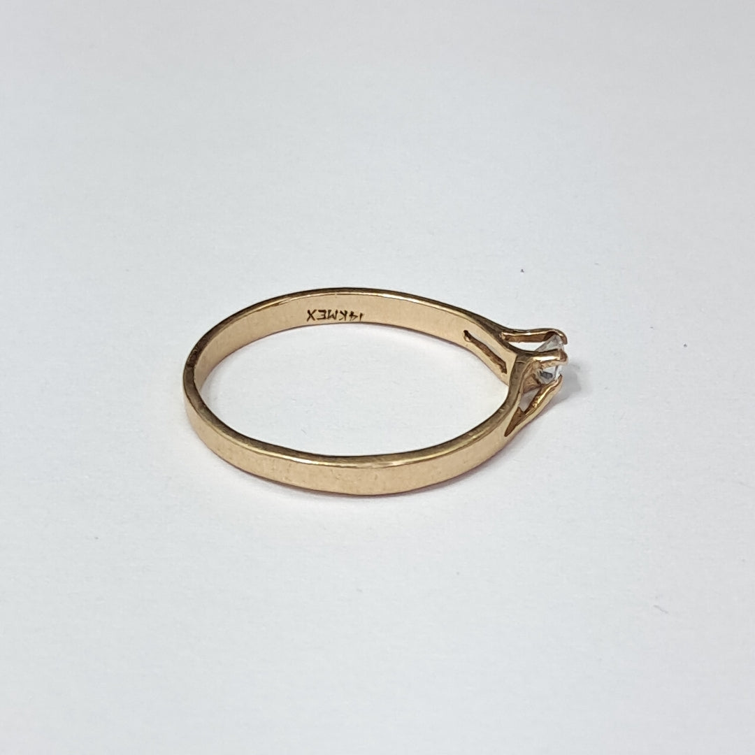 ANILLITO ORO 14 K 1.7 GRMS (SEMINUEVO)