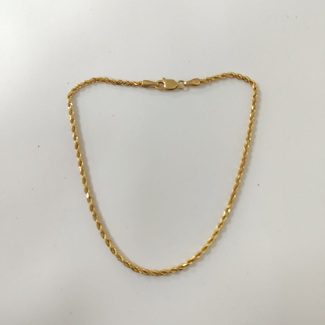 PULSERAS CABALLERO TORSAL ORO 14K 2.7 (NUEVO)