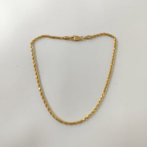 PULSERAS CABALLERO TORSAL ORO 14K 2.7 (NUEVO)