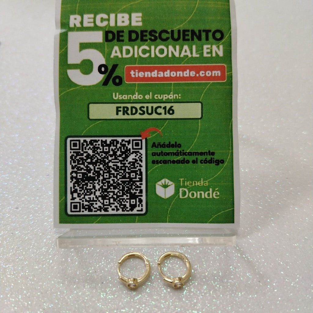 HUGGIES ORO 14K 1.4 (NUEVO)