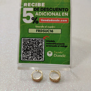 HUGGIES ORO 14K 2.6 (NUEVO)