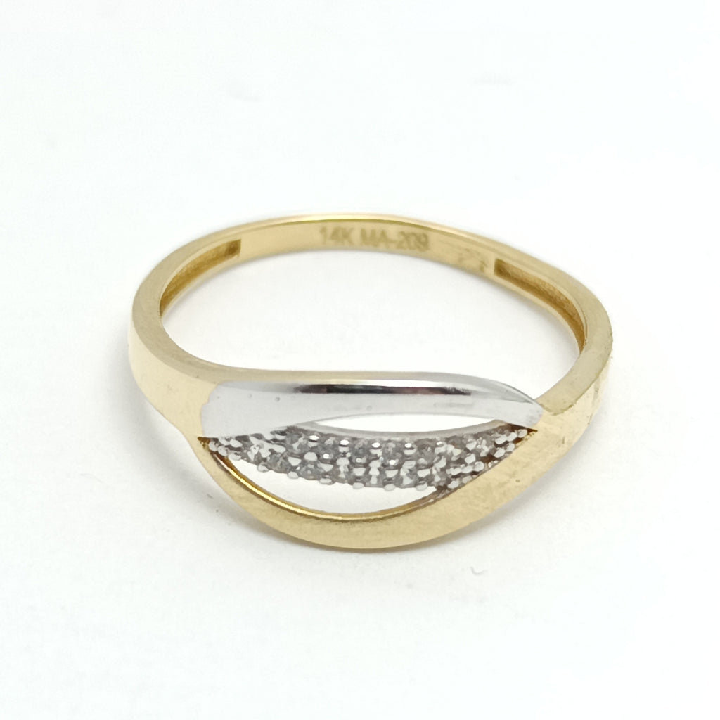 ANILLOS DAMA ORO 14K 1.5 (NUEVO)