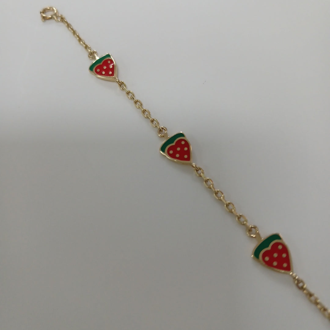 PULSERAS DAMA ORO 14K 3 (NUEVO)