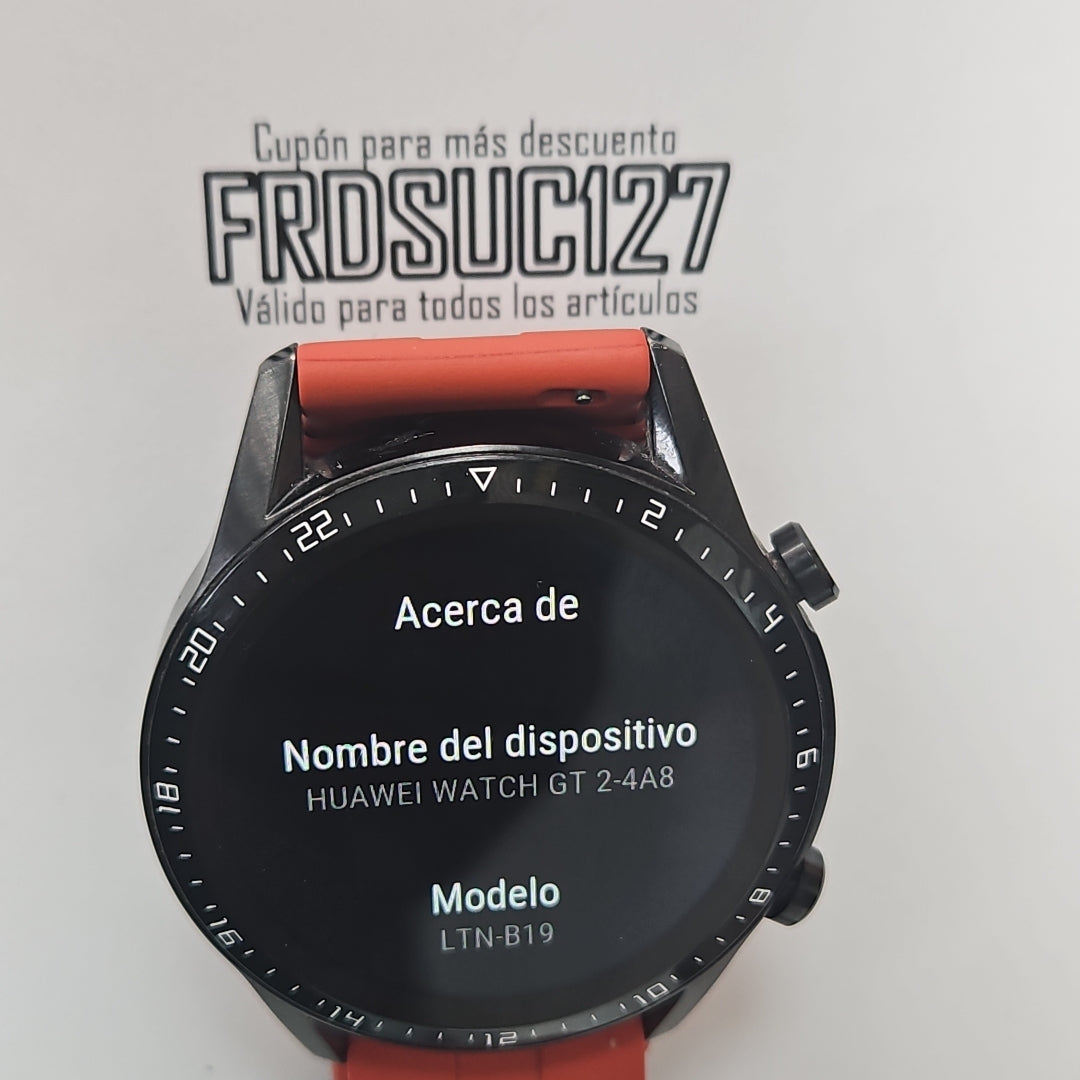 SMARTWATCH HUAWEI WATCH GT 2 SPORT LTN-B19  46 MM BLUETOOTH (SEMINUEVO)