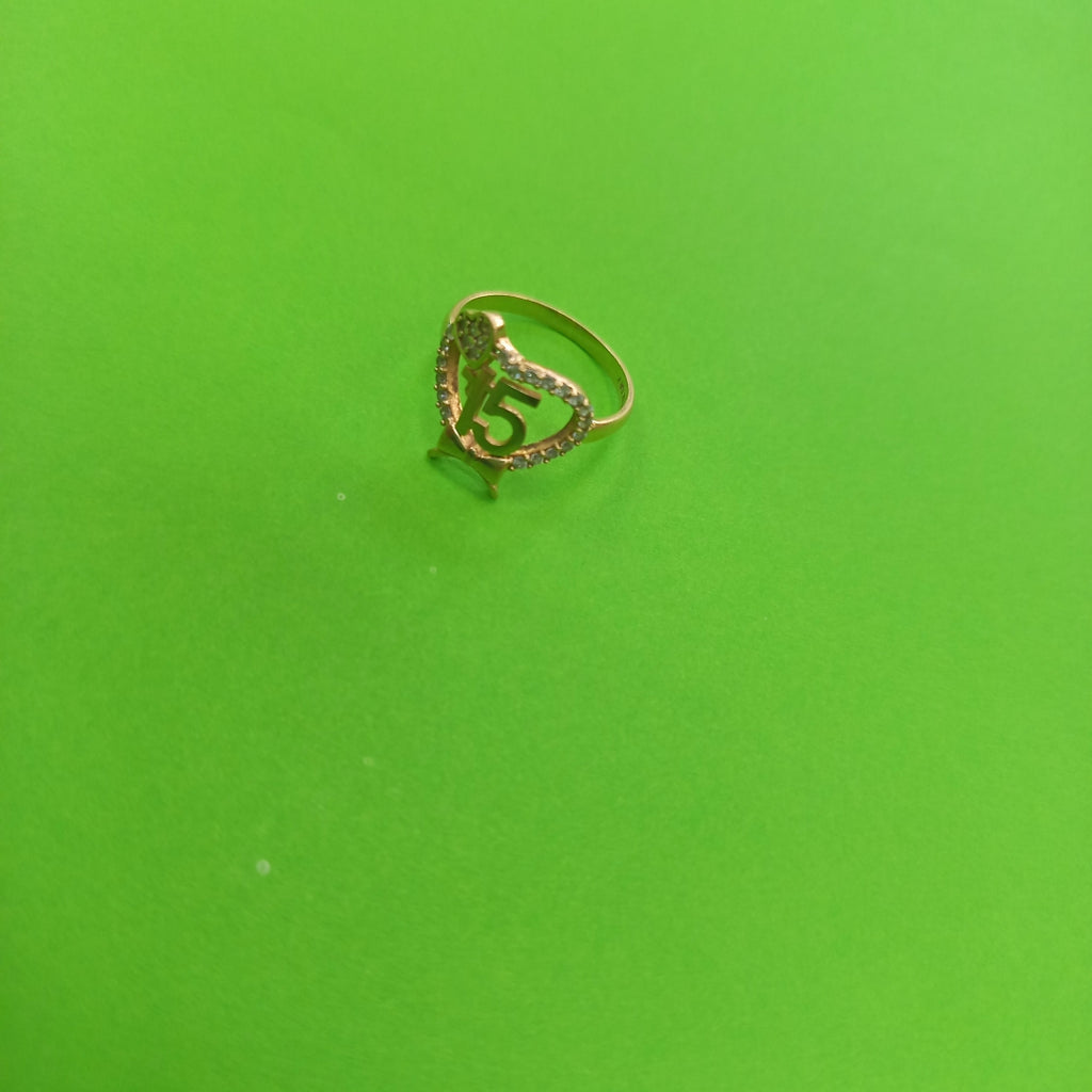 ANILLITO. ORO. 10 K 2.3 GRMS (SEMINUEVO)