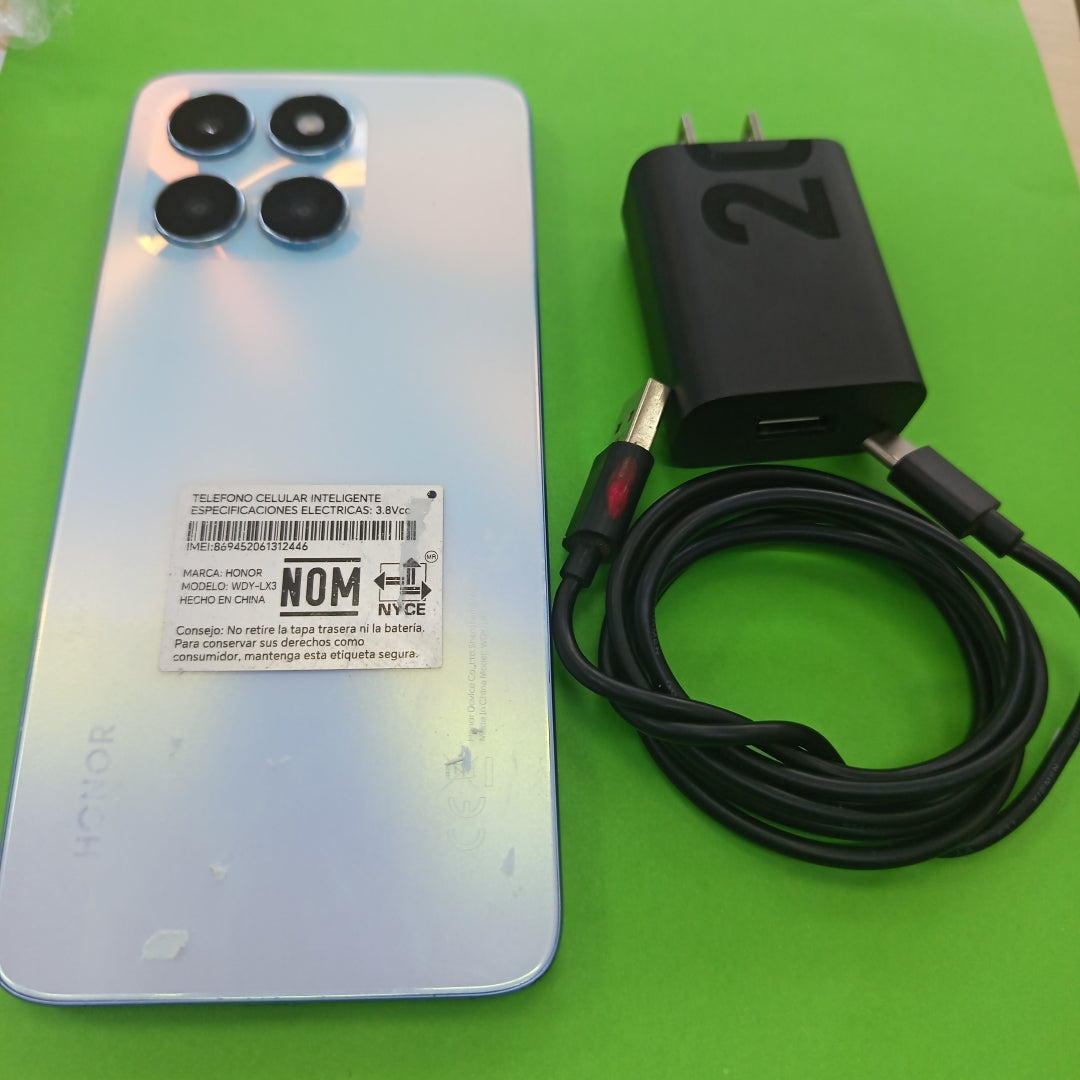 CELULAR HONOR X6A WDY-LX3 (2023) 128 GB 6 GB RAM (SEMINUEVO)
