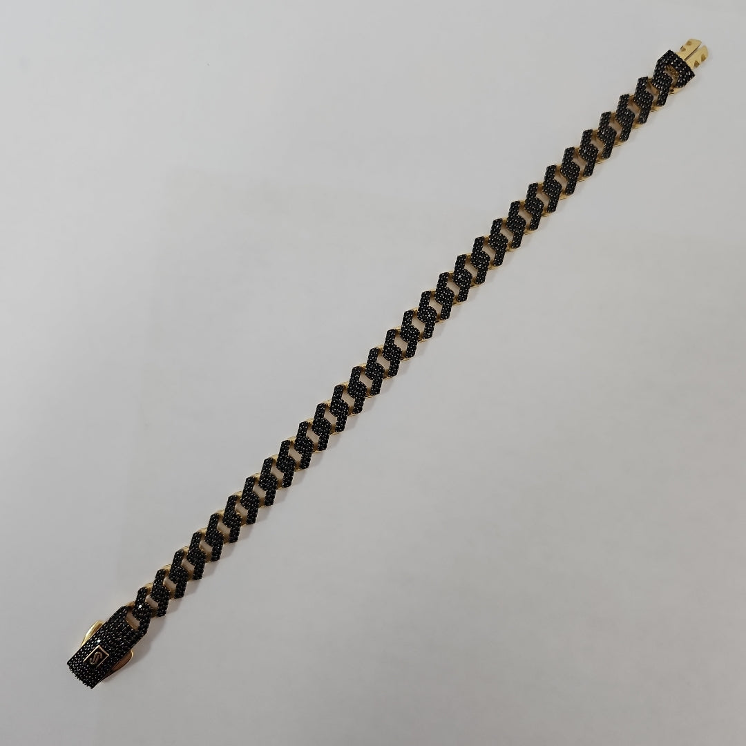 PULSERA MONACO ORO 14K 13 (NUEVO)