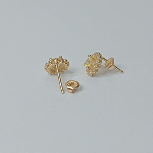 BROQUELES ORO 10K 1.9 (NUEVO)