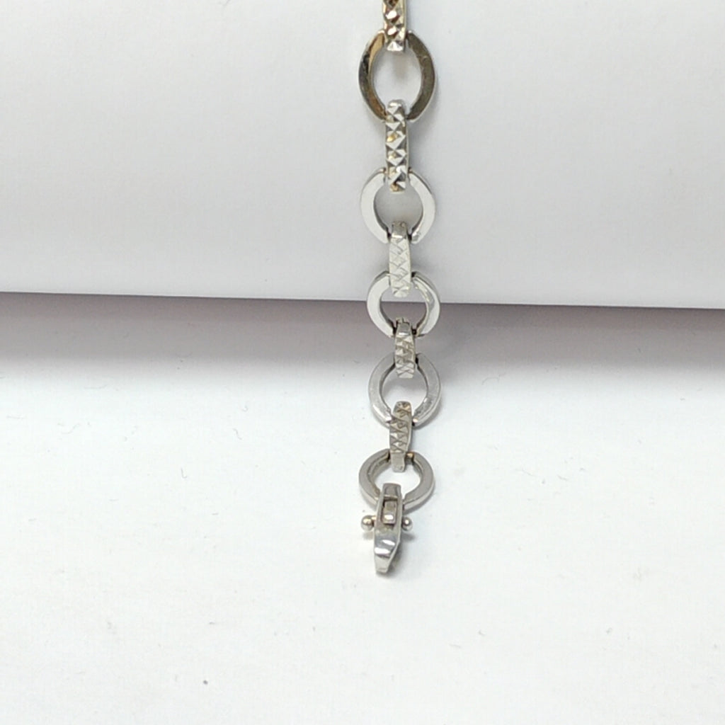 PULSERA. ORO BLANCO. 10 K 7 GRMS (SEMINUEVO)