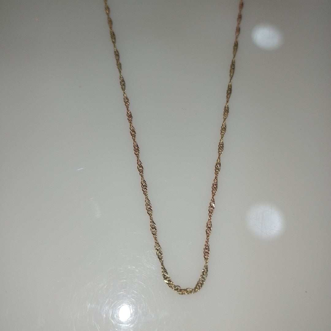 CADENA. ORO. 14 K 1.9 GRMS (SEMINUEVO)