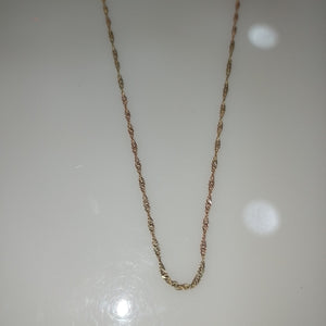 CADENA. ORO. 14 K 1.9 GRMS (SEMINUEVO)