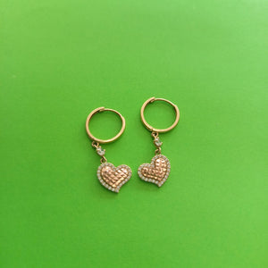 ARETES PAR. ORO. 14 K 2.2 GRMS (SEMINUEVO)