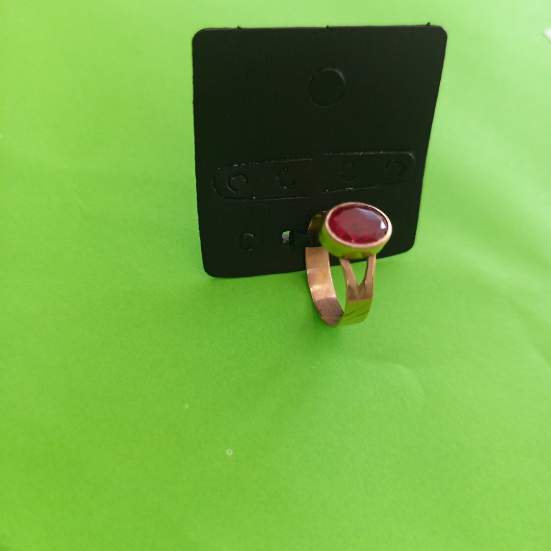 K1 2,40 GRMS 8 K ESPECIFICACIONES COMPLEMENTARIAS ANILLITO CON PIEDRA DE COLOR R (SEMINUEVO)