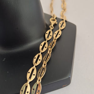 GARGANTILLAS ORO 14K 9.7 (NUEVO)