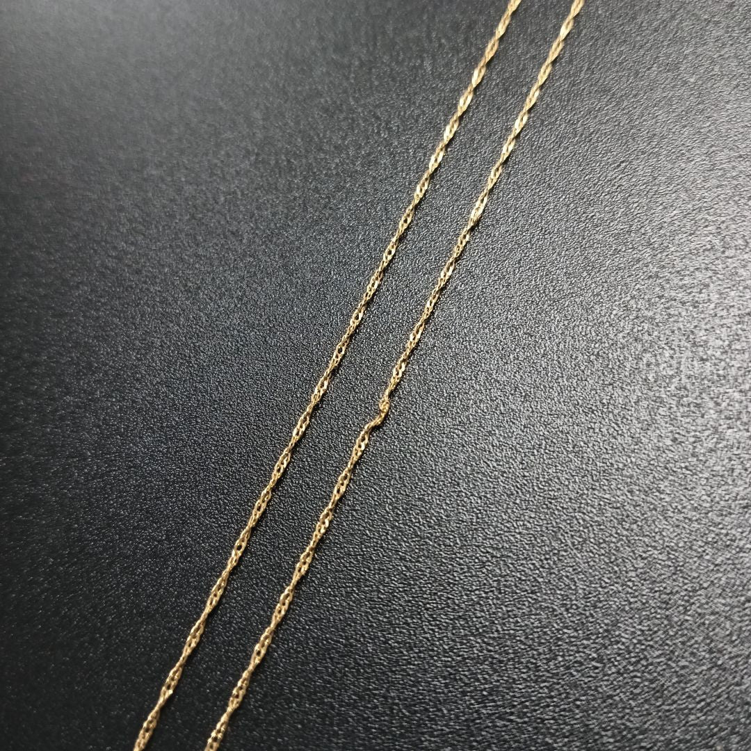 CADENA. ORO. 14 K 1.2 GRMS (SEMINUEVO)