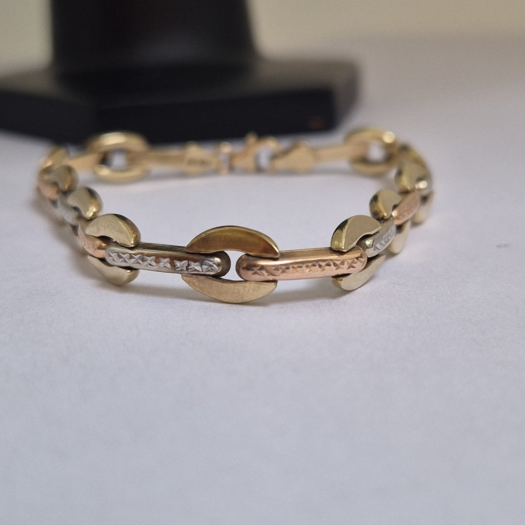 K1 7,40 GRMS 10 K ESPECIFICACIONES COMPLEMENTARIAS PULSERA HECHURA ESPECIAL, ORO (SEMINUEVO)