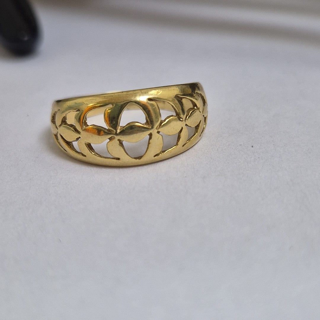 ANILLO ORO 14 K 3,90 GRMS (SEMINUEVO)