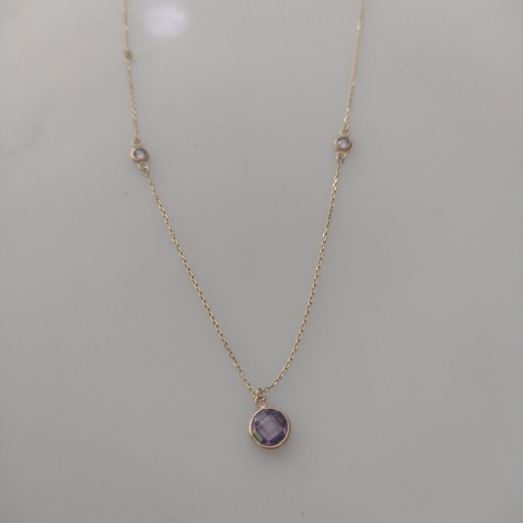 GARGANTILLA. ORO. 10 K 1.6 GRMS (SEMINUEVO)