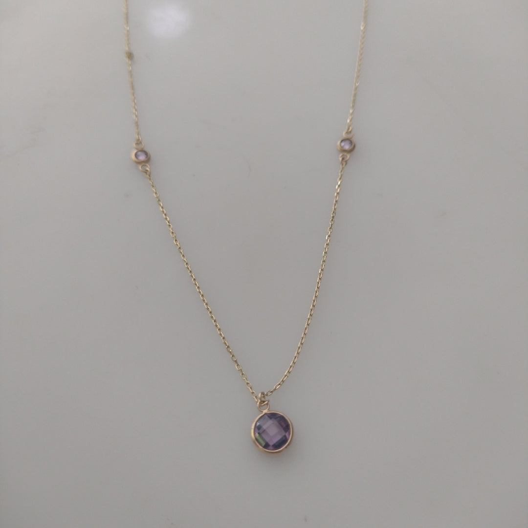 GARGANTILLA. ORO. 10 K 1.6 GRMS (SEMINUEVO)