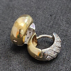 ARRACADAS PAR ORO 14 K 6,00 GRMS (SEMINUEVO)