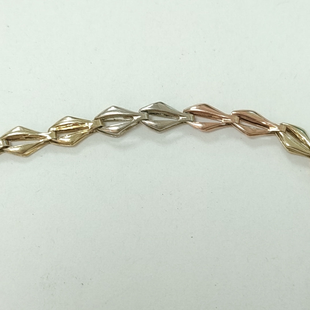 PULSERA. ORO. 14 K 3.2 GRMS (SEMINUEVO)