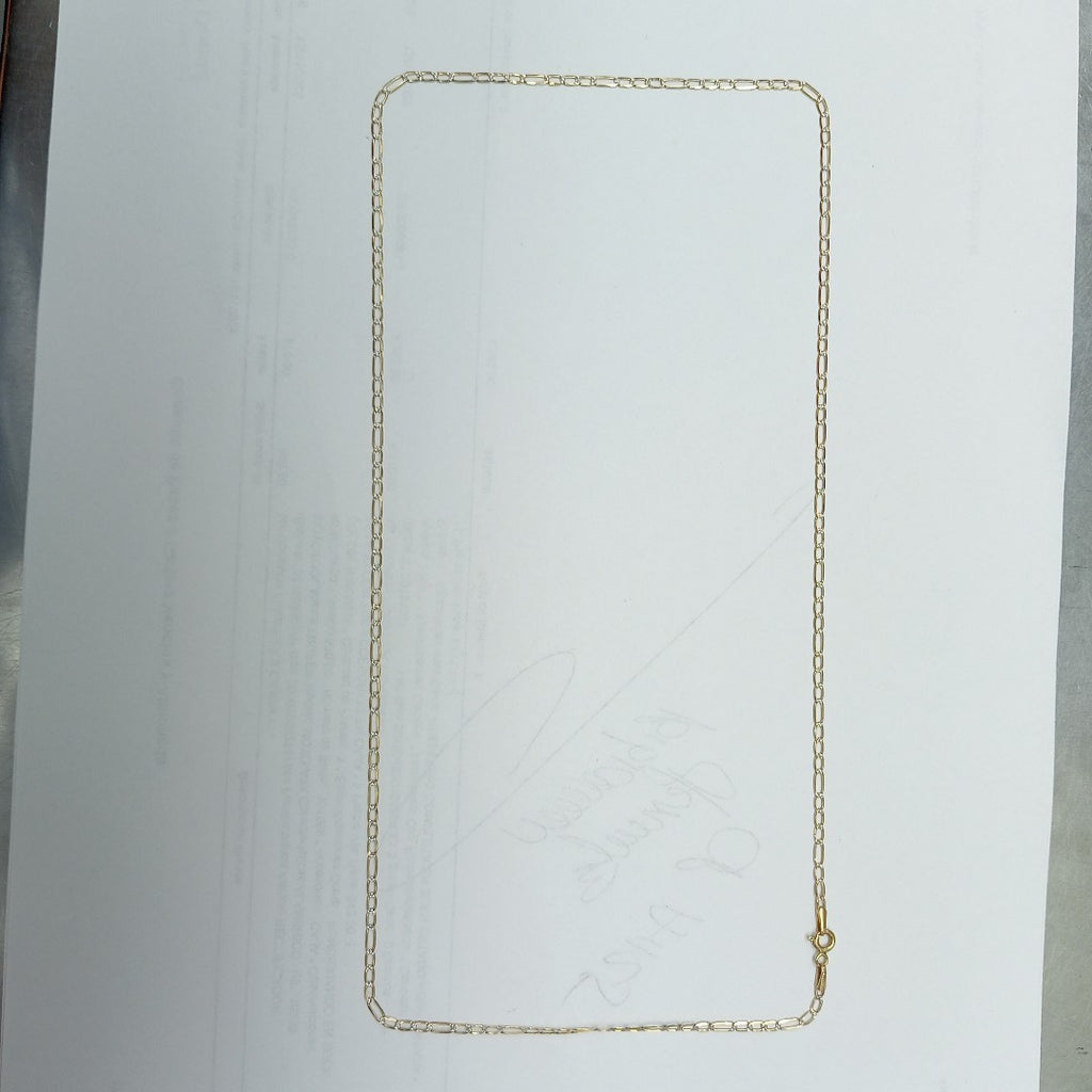CADENA. ORO, RODIADO 14 K 3 GRMS (SEMINUEVO)