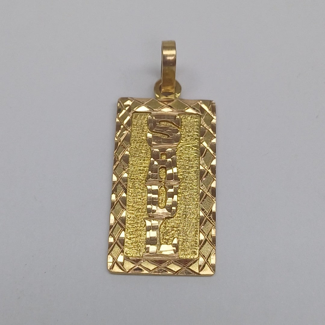 DIJE. ORO. 14 K 4.1 GRMS (SEMINUEVO)